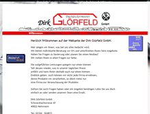Tablet Screenshot of gloerfelddach.de
